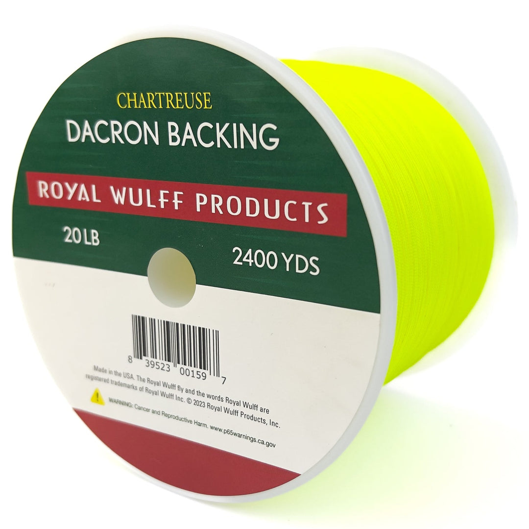 Royal Wulff Braided Dacron Backing Chartreuse Image 01