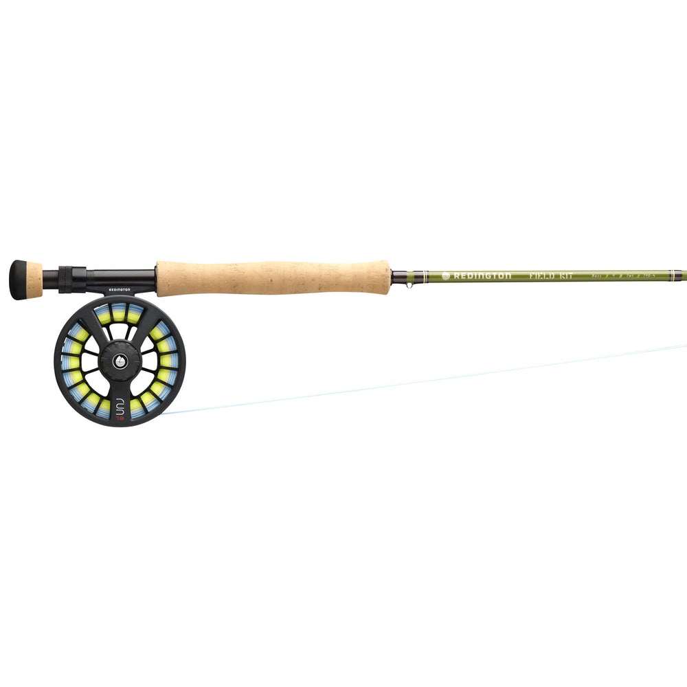 Redington Field Kit Fly Rod & Reel Outfit Bass 790-4 Image 02